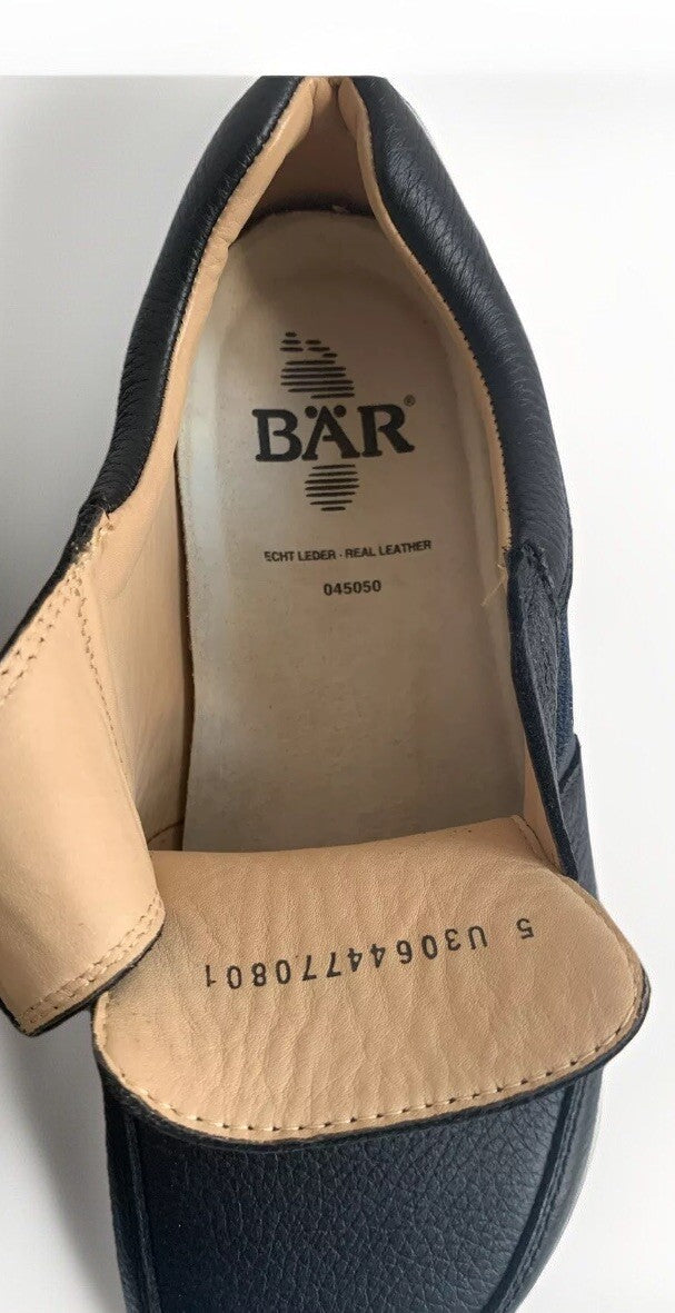 Innenansicht des BÄR Schuhs mit Lederfutter
