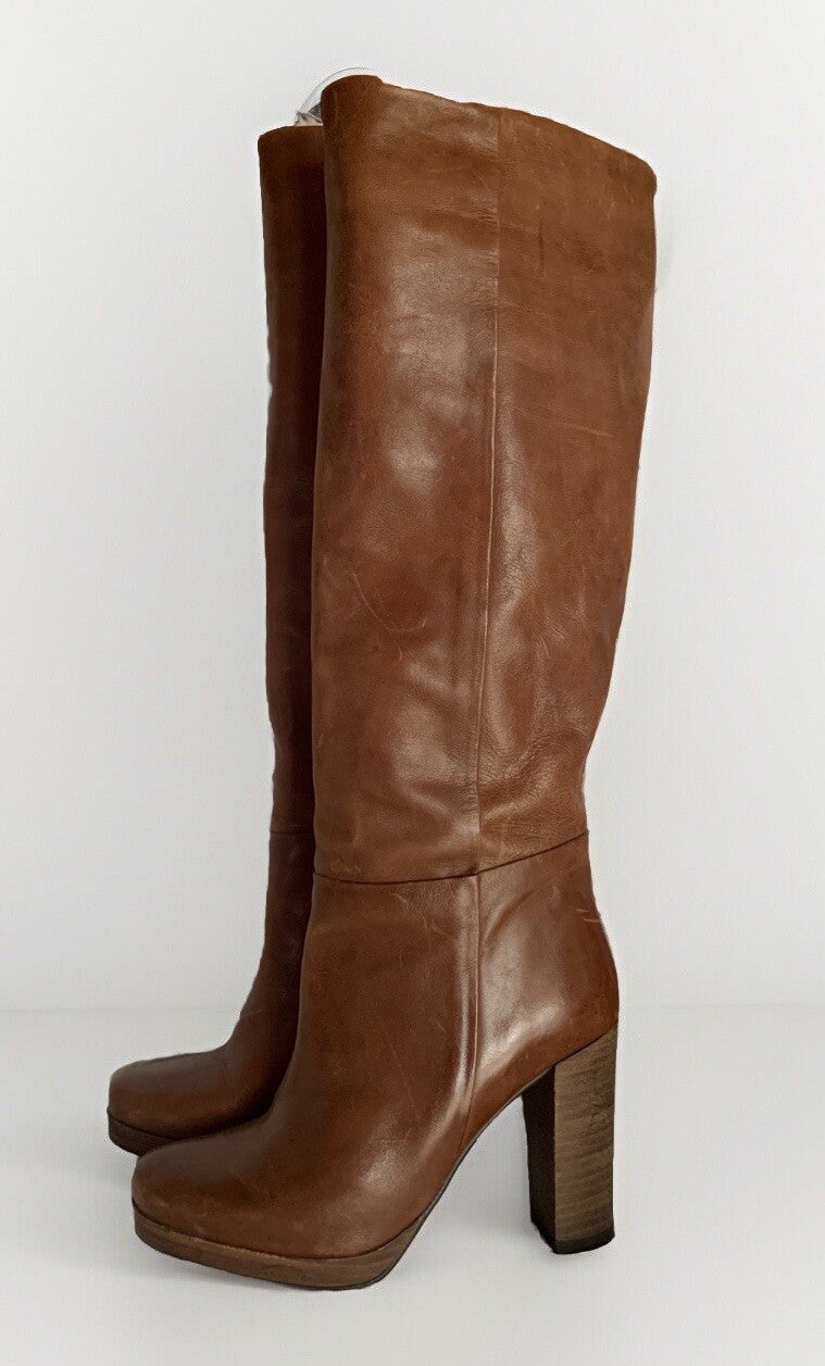 belmondo-leder-high-heel-stiefel-braun-gr-36