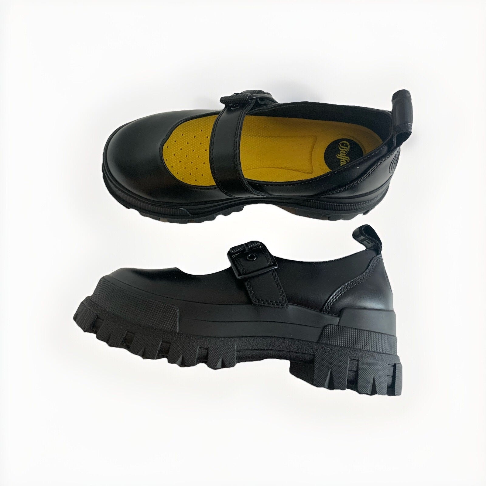 Buffalo Aspha Mary Jane Schuhe im Sneaker-Stil schwarz