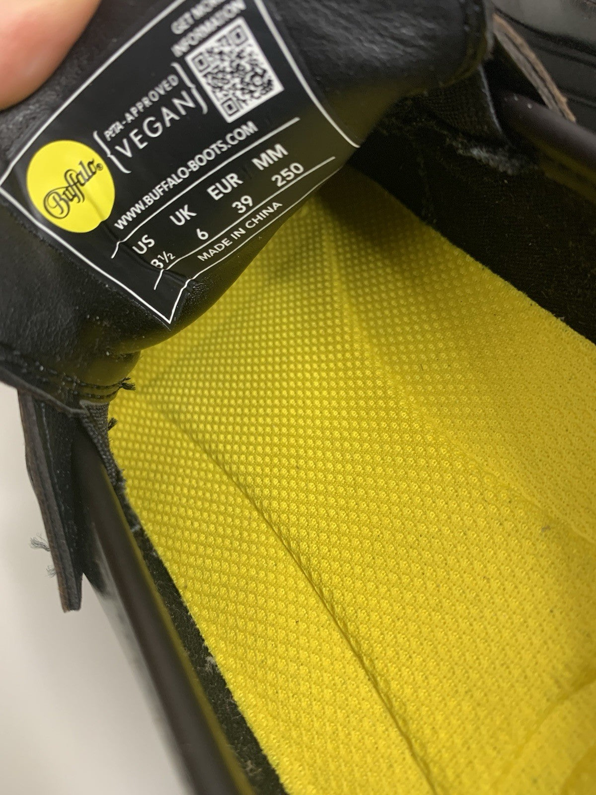 buffalo-loafer-plateau-schuhe-39-etikett