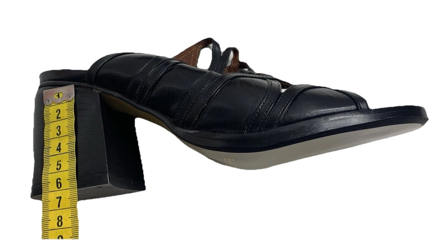 Buffalo Sandalen mit Maßband zur Absatzhöhe