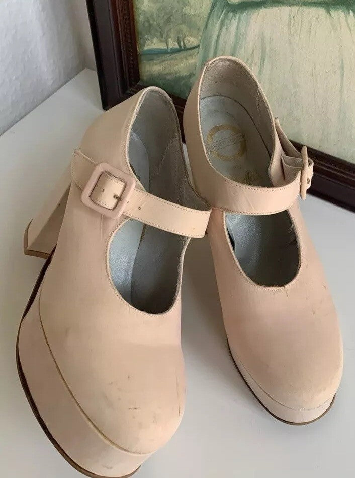 buffalo-schuhe-damen-plateau-38-vintage-selten