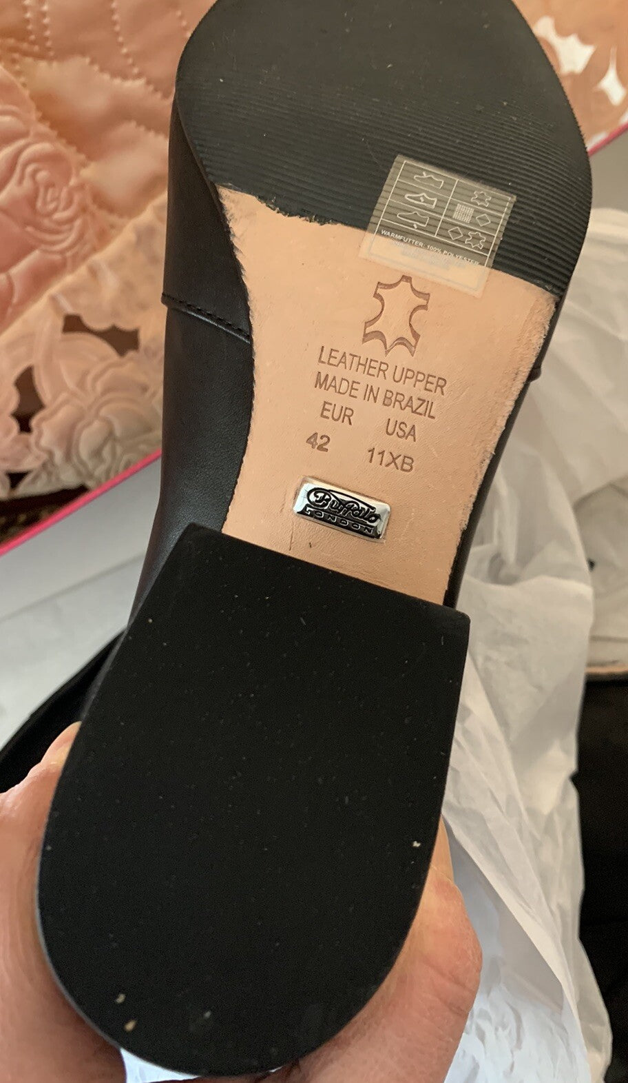 buffalo-stiefel-schwarz-42-sole-labe