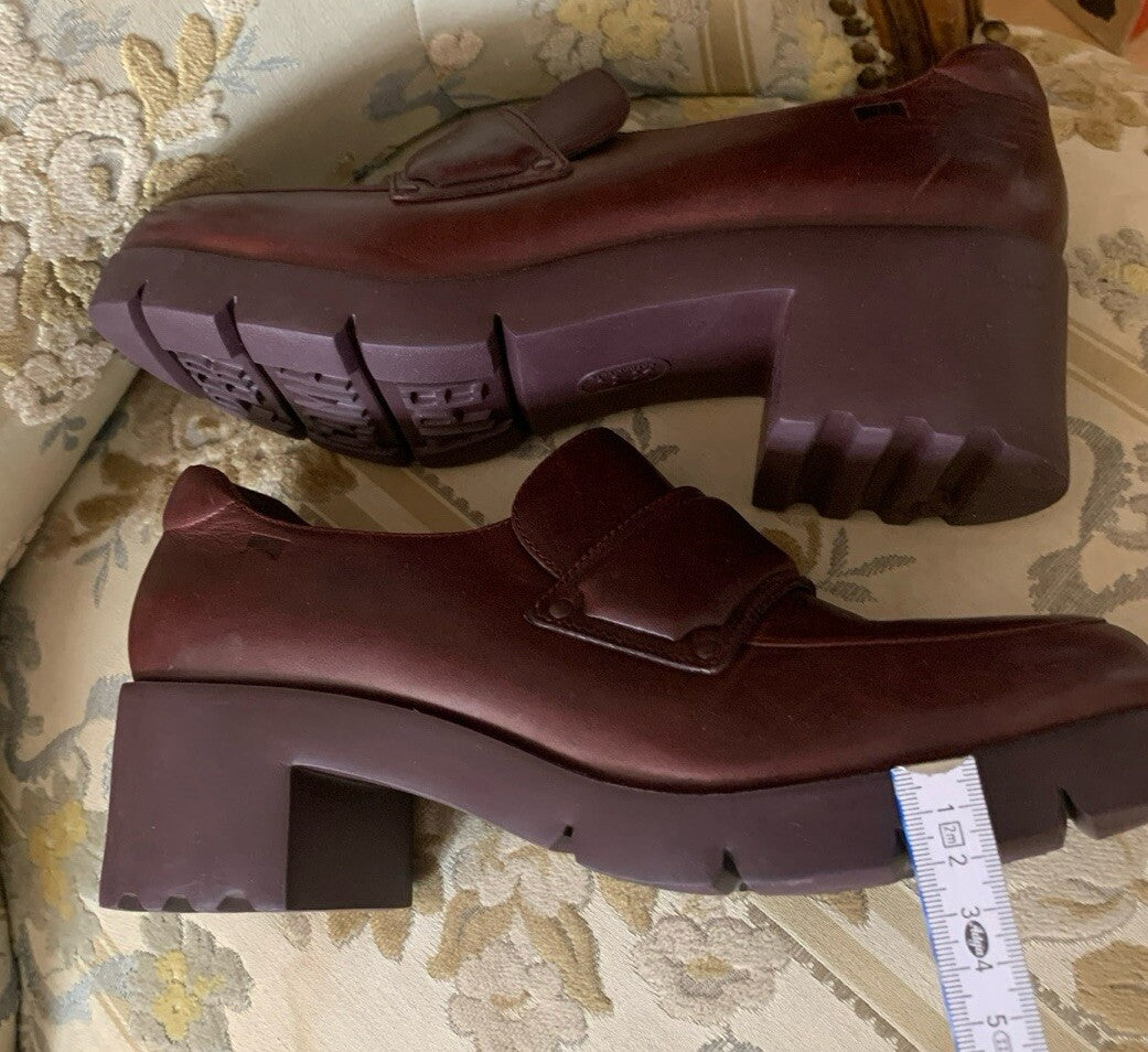 Camper Damen Halbschuhe mit Messung Plateau