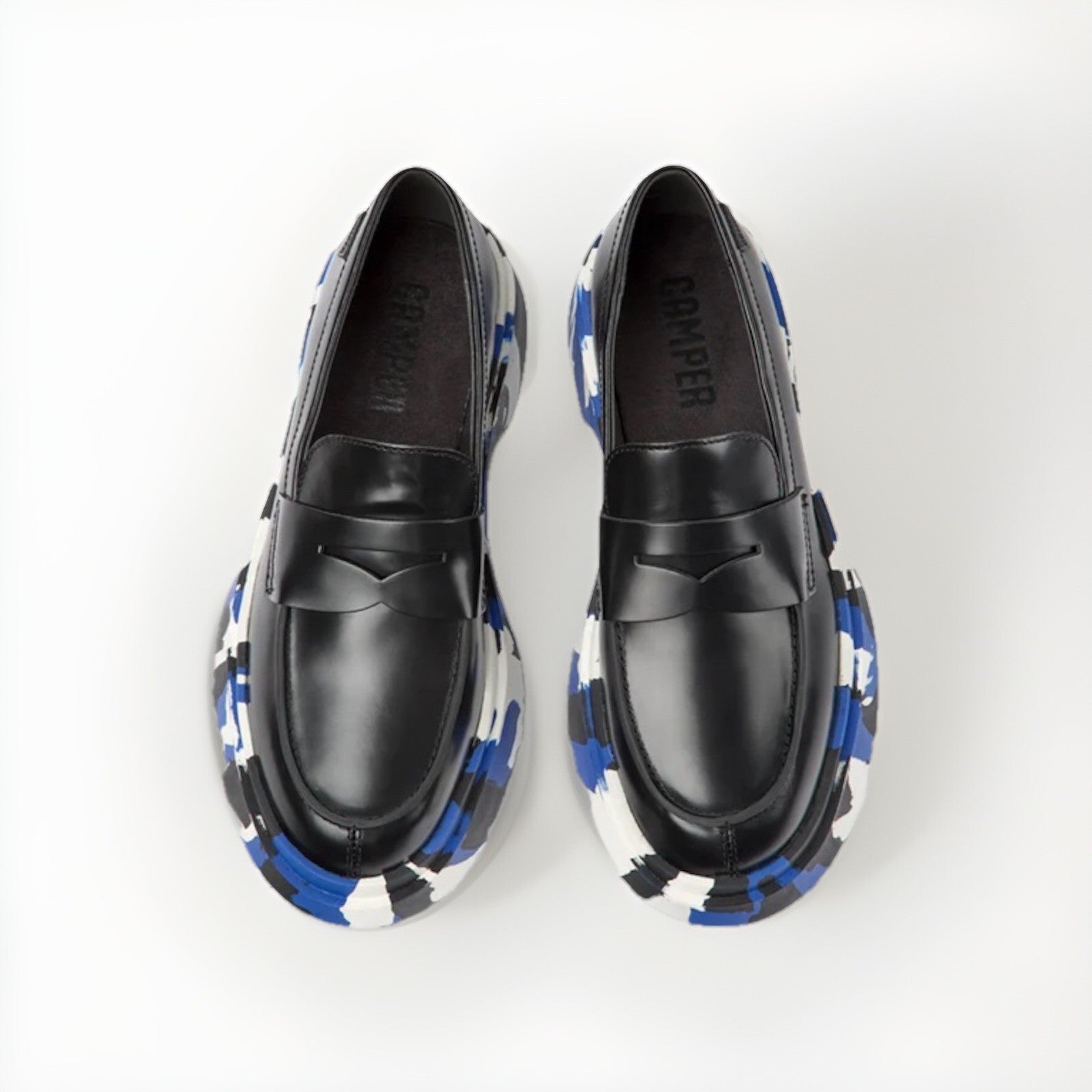 camper-loafers-schwarz-blau-oben1