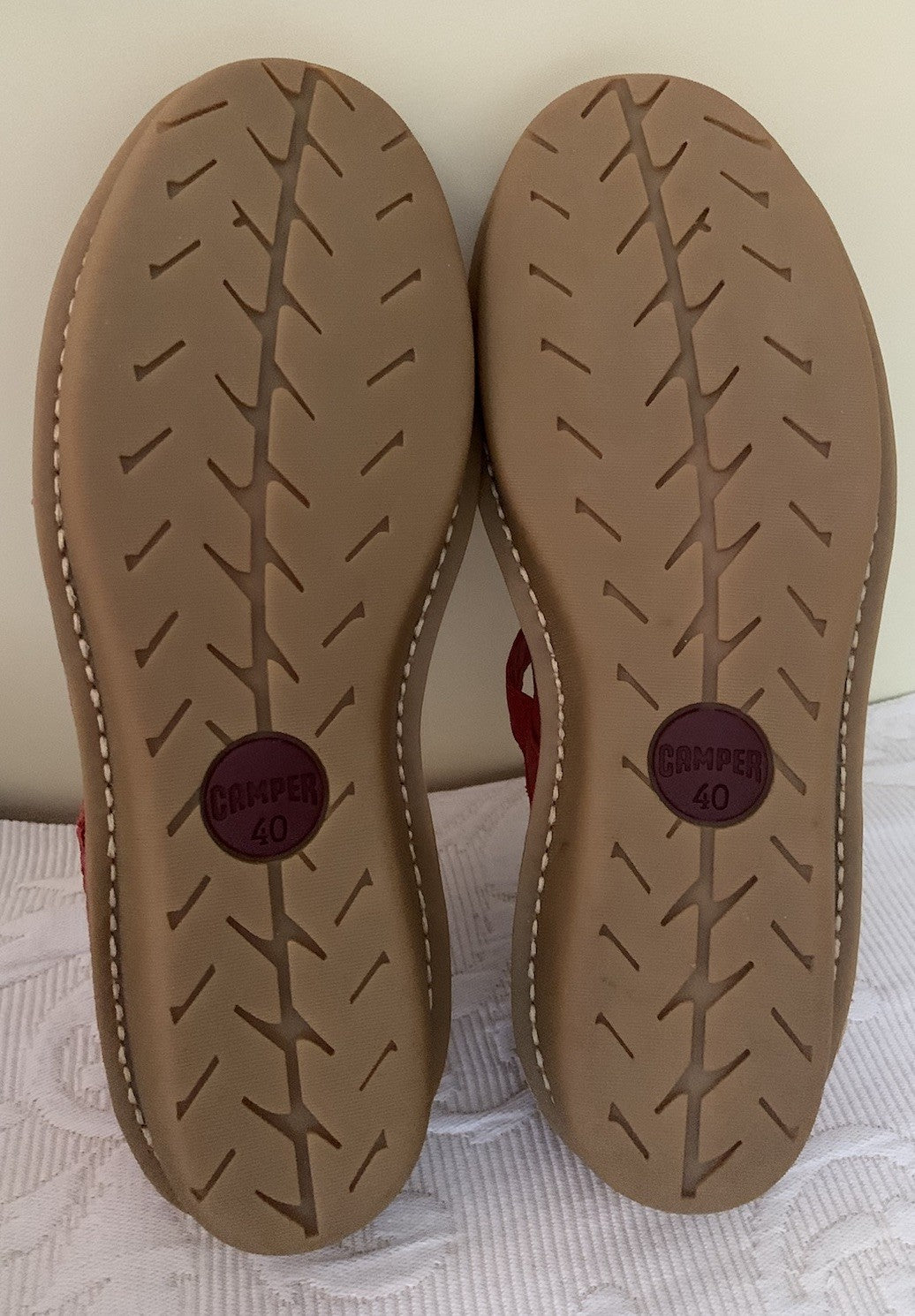 Camper Ballerina Laufsohle – rutschfeste Gummisohle Paar