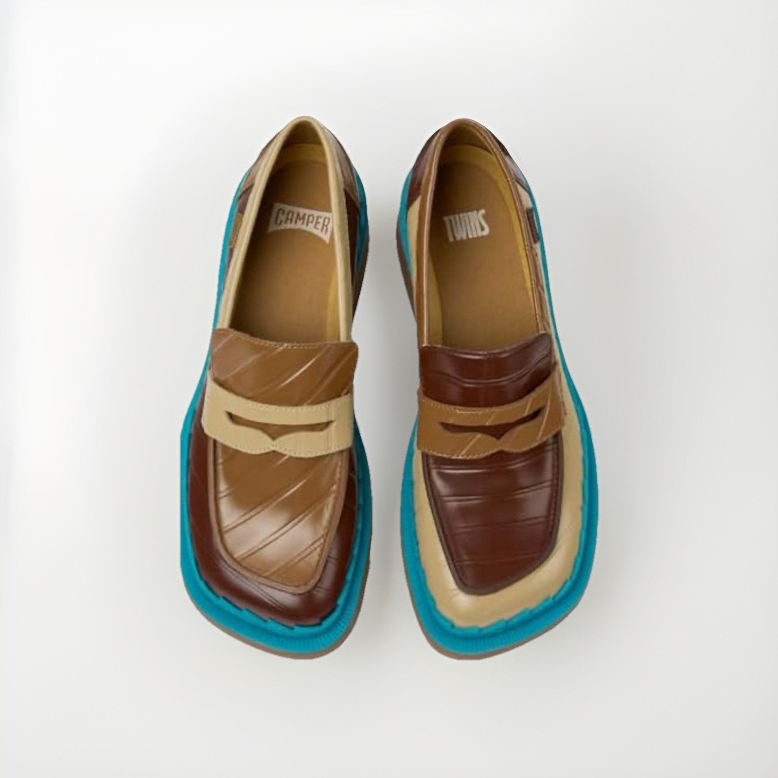 camper-twins-loafers-mehrfarbig-oben1