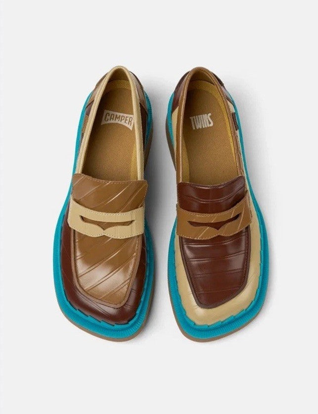camper-twins-loafers-mehrfarbig-oben