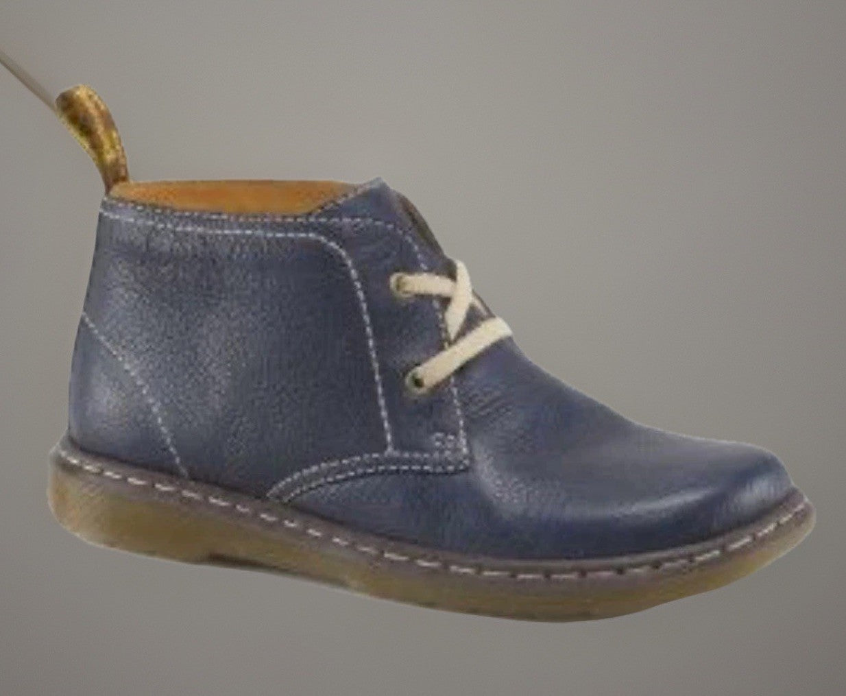 Dr. Martens Damen Schnürboots aus Leder in Blau, Größe 37