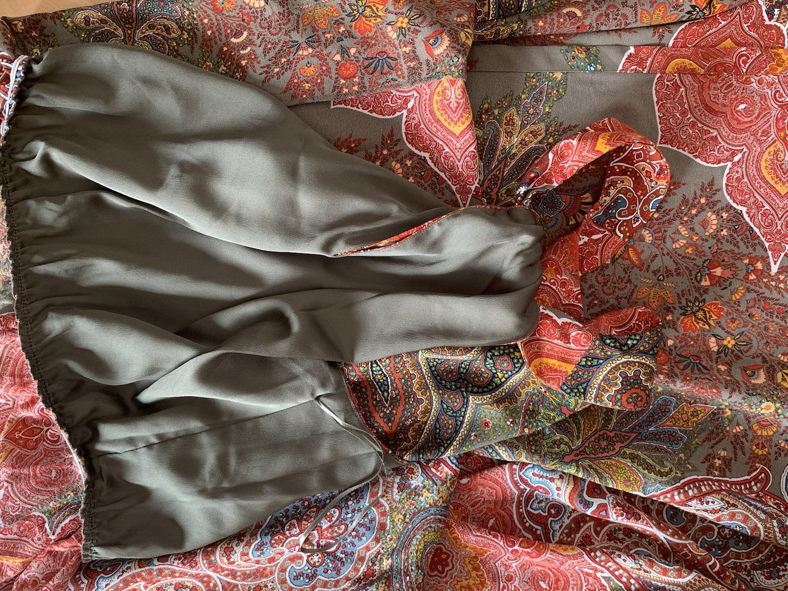 EDC by Esprit Maxikleid Innenansicht Stoff
