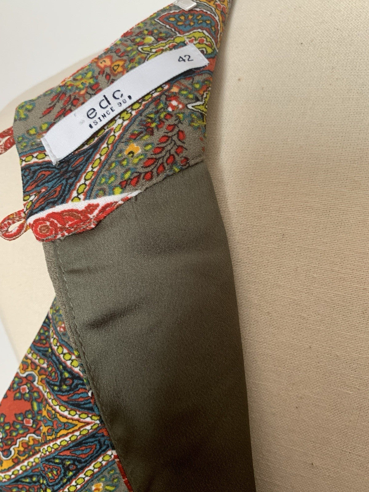 EDC by Esprit Maxikleid Rückansicht bodenlang