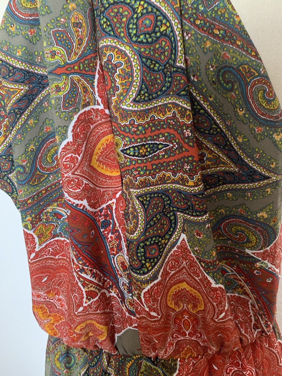 EDC by Esprit Maxikleid Stoffdetail mehrfarbiges Muster