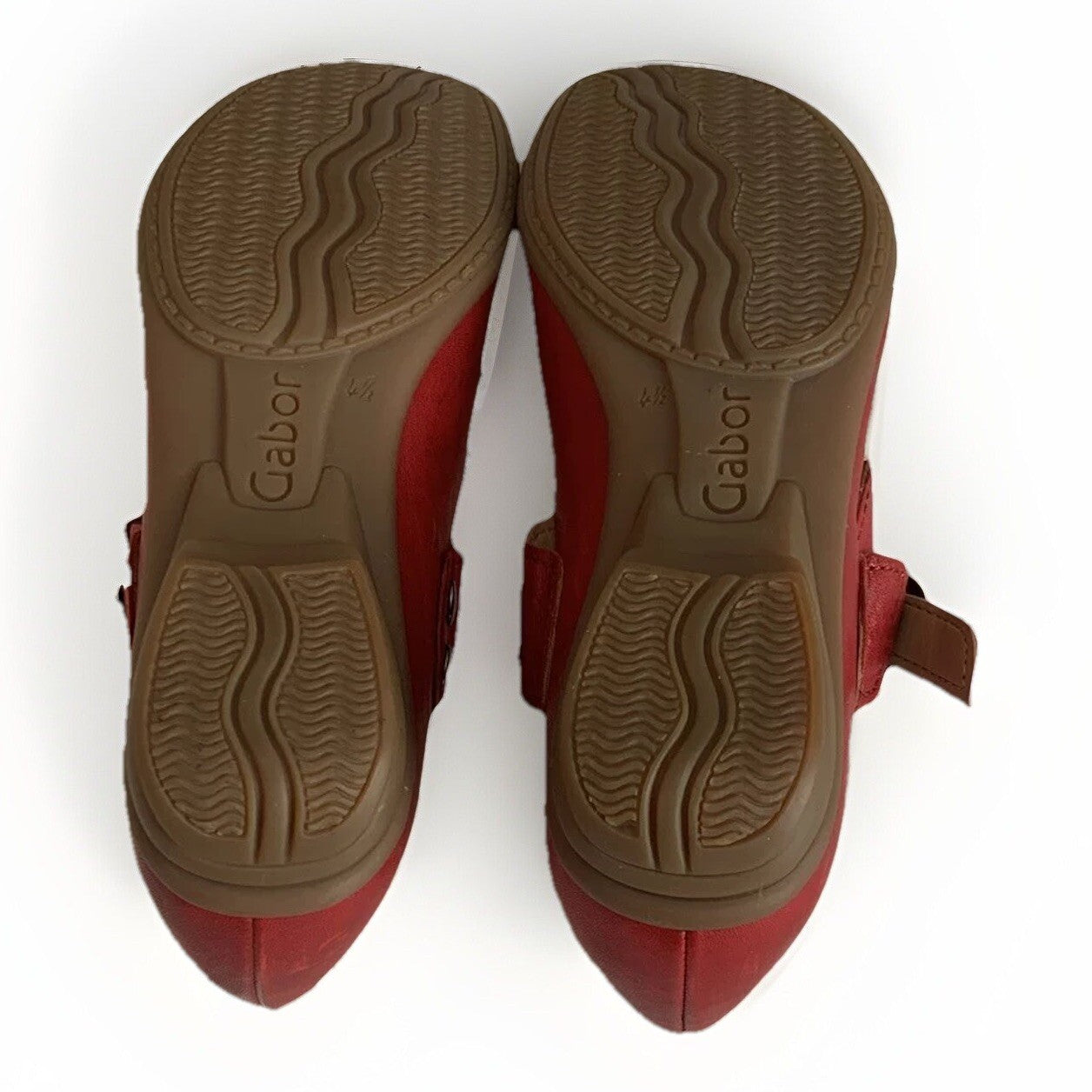Untersohle und Profil der Gabor Mary Jane Pumps Größe 37,5