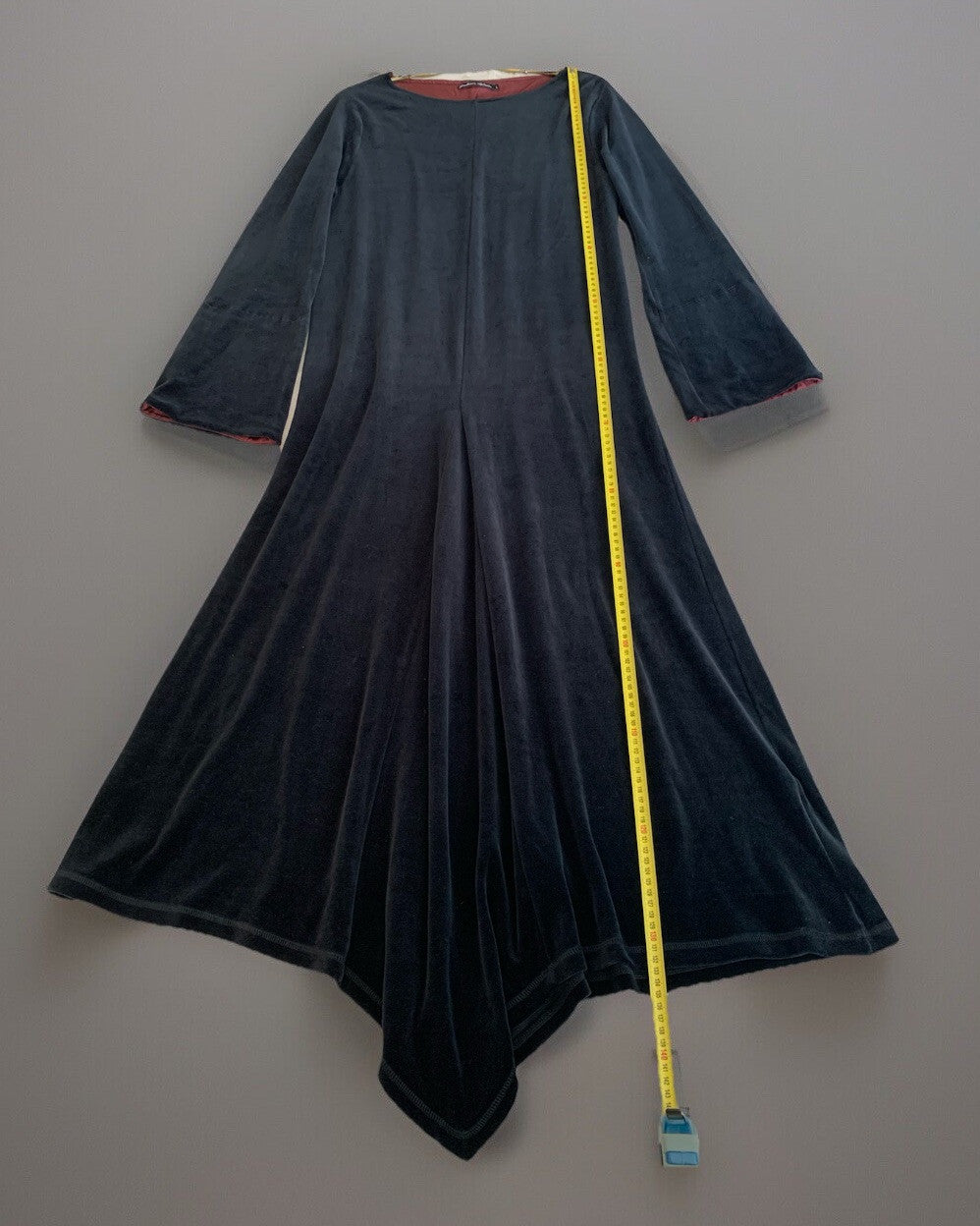 Seitenlängenmessung Gudrun Sjöden Kleid dunkelblau