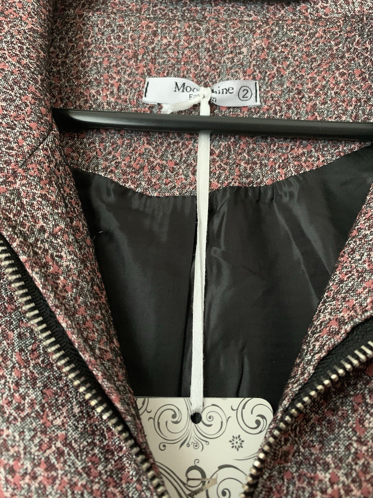 moonshine-damenmantel-bunt-trenchcoat-zip-etikett