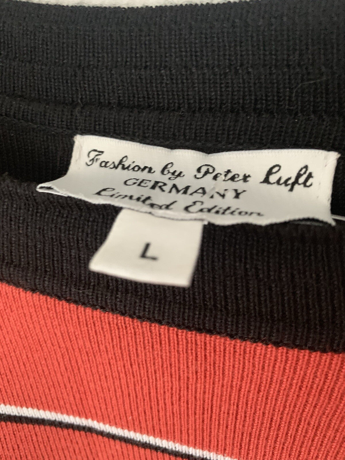 Peter Luft Limited Edition Label – Vintage Damen Poncho Made in Europe