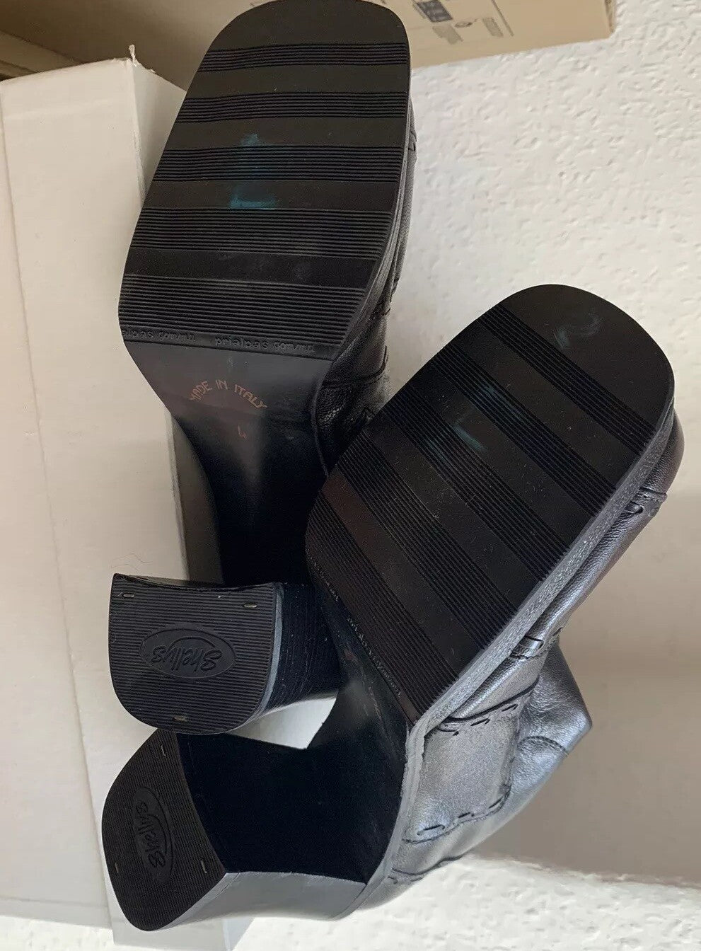 shellys-london-damenstiefel-leder-schwarz-37-laufsohle