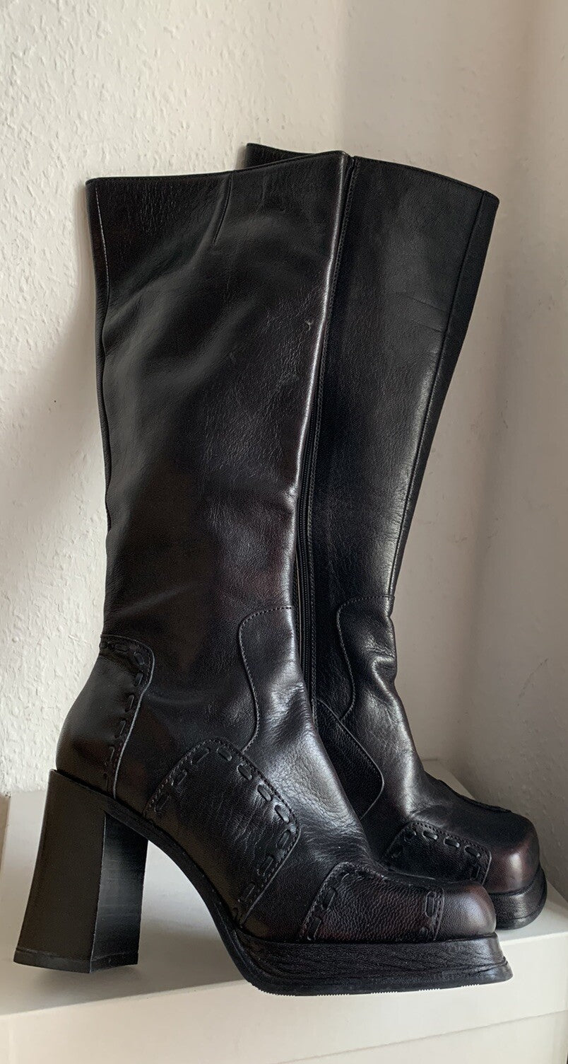 shellys-london-damenstiefel-leder-schwarz-37-paar