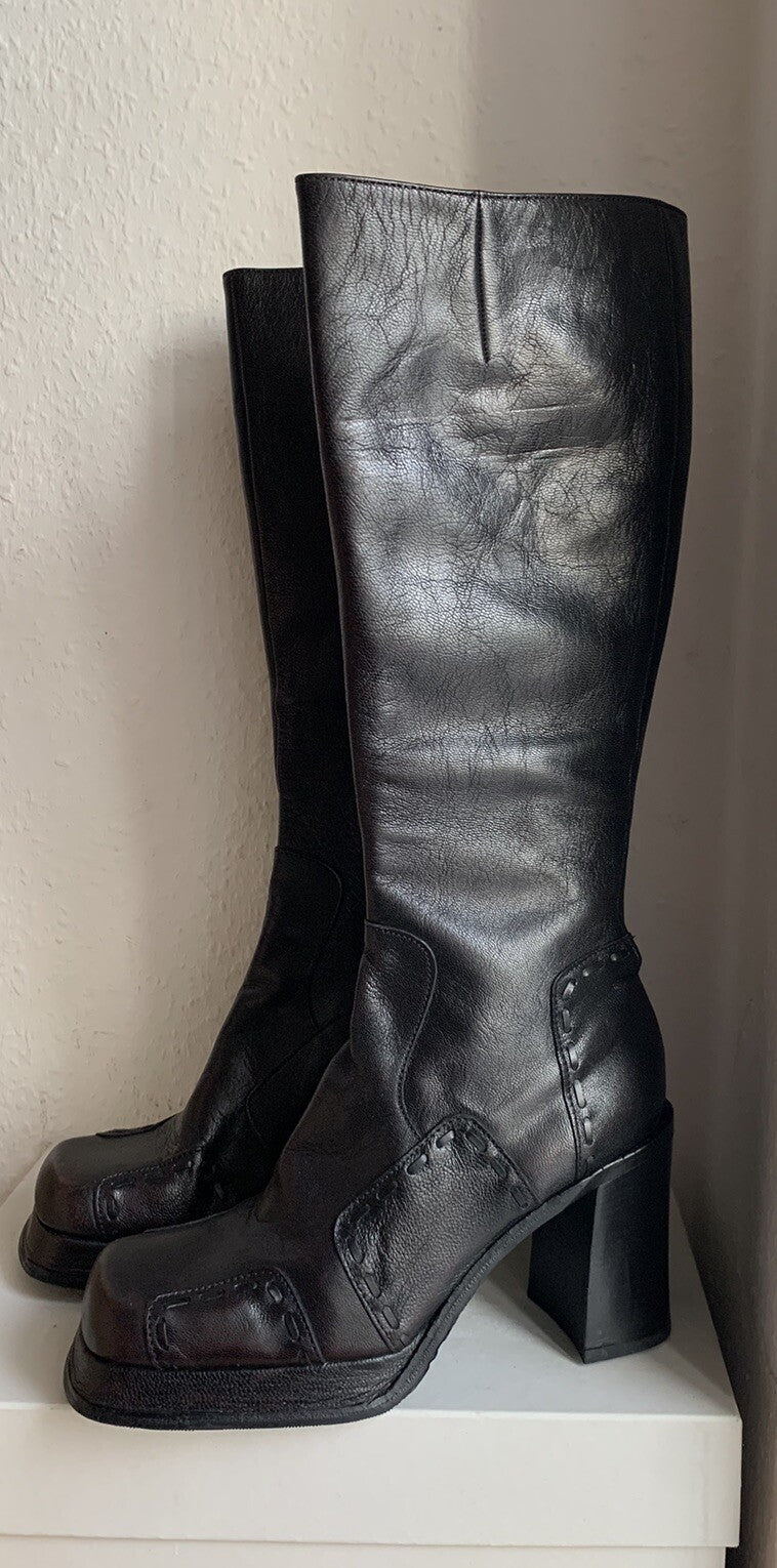 shellys-london-damenstiefel-leder-schwarz-37-seite2