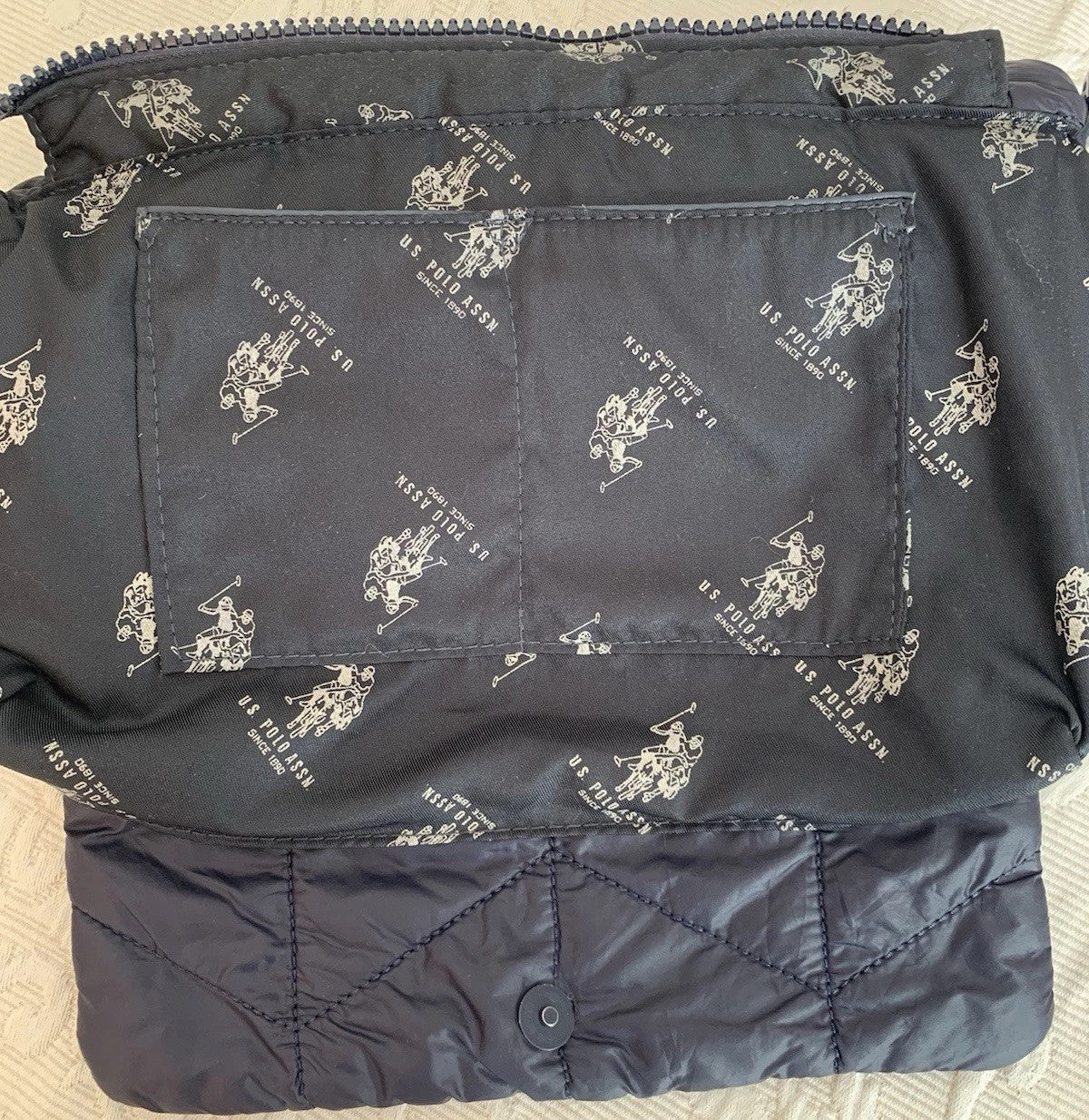 U.S. Polo Assn. Umhängetasche mit Außenfach