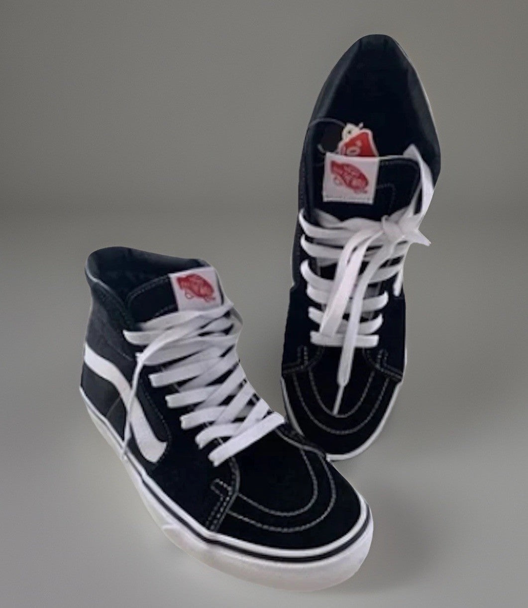 Draufsicht der VANS Old Skool High Sneaker mit Schnürung