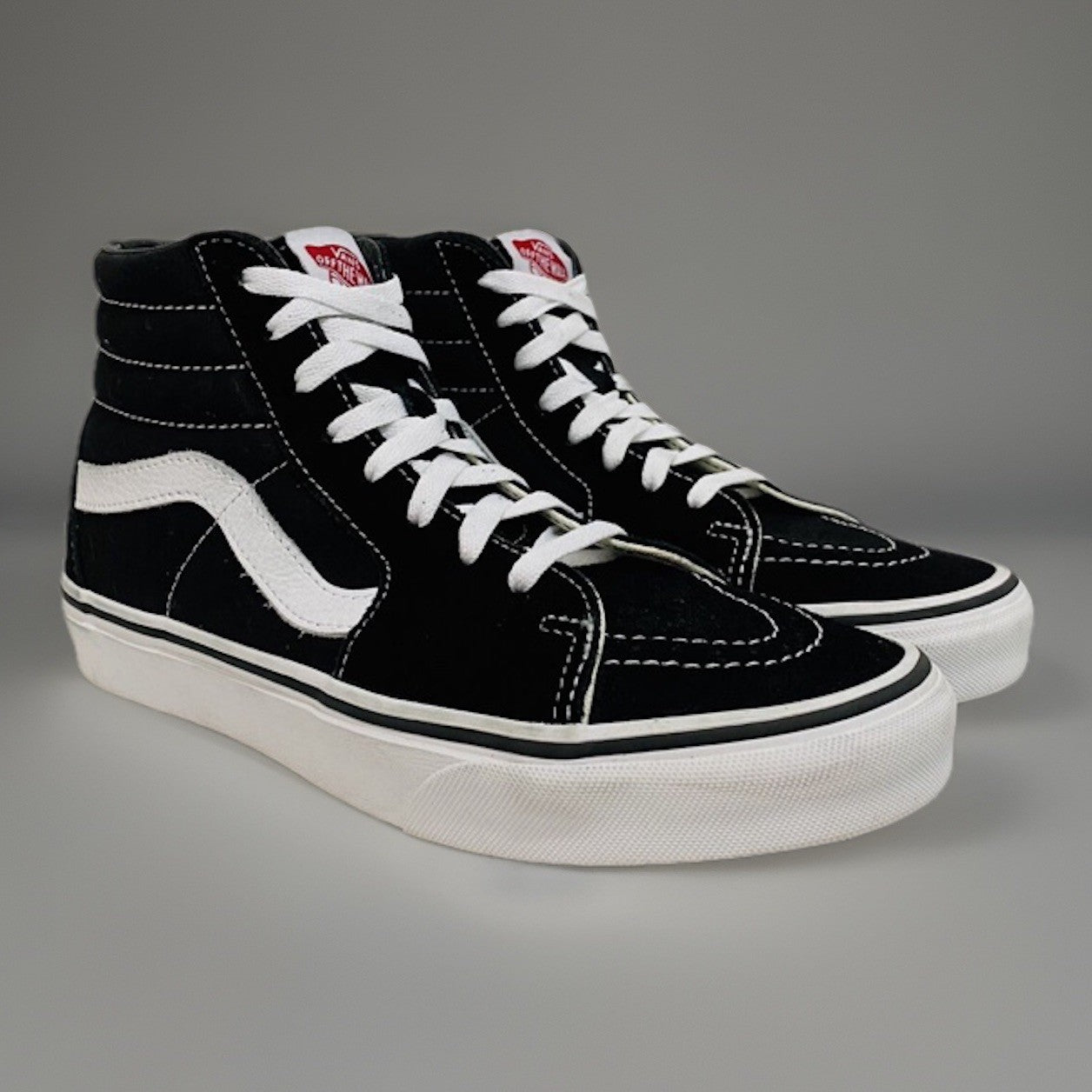 VANS Old Skool High Sneaker Schwarz Weiß Unisex Größe EU 40